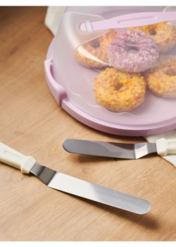 Sinsay - Noże do tortu 2 pack - kremowy ze sklepu Sinsay w kategorii Noże kuchenne - zdjęcie 173576205