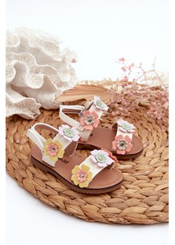Dziecięce Sandałki Z Kwiatkami Multikolor Tinette ze sklepu ZAZOO w kategorii Sandały dziecięce - zdjęcie 173577767