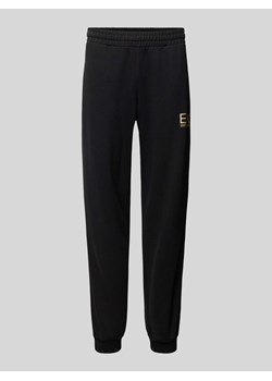 Spodnie dresowe z elastycznym pasem model ‘SPRAY’ ze sklepu Peek&Cloppenburg  w kategorii Spodnie męskie - zdjęcie 173577909