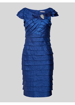 Sukienka koktajlowa o długości do kolan z aplikacją ze sklepu Peek&Cloppenburg  w kategorii Sukienki - zdjęcie 173577948