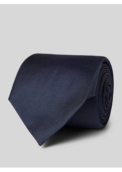 Krawat z detalem z logo ze sklepu Peek&Cloppenburg  w kategorii Krawaty - zdjęcie 173577967