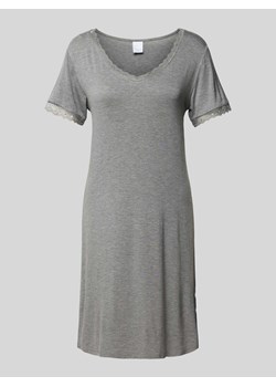 Koszula nocna z dekoltem w serek model ‘Jacqueline’ ze sklepu Peek&Cloppenburg  w kategorii Koszule nocne - zdjęcie 173577996