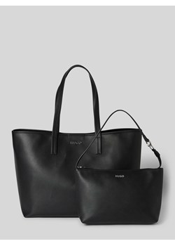 Torba shopper z detalami z logo model ‘CHRIS’ ze sklepu Peek&Cloppenburg  w kategorii Torby Shopper bag - zdjęcie 173578085