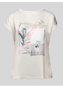 T-shirt z nadrukowanym motywem ze sklepu Peek&Cloppenburg  w kategorii Bluzki damskie - zdjęcie 173578225