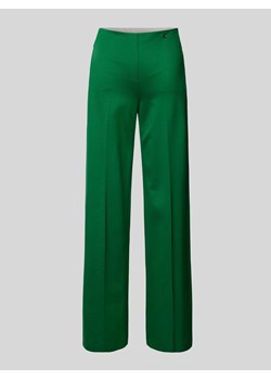 Spodnie materiałowe o kroju regular fit z kantami ze sklepu Peek&Cloppenburg  w kategorii Spodnie damskie - zdjęcie 173578255