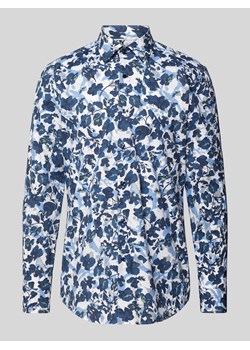 Koszula biznesowa o kroju slim fit z kołnierzykiem typu kent model ‘Hank’ ze sklepu Peek&Cloppenburg  w kategorii Koszule męskie - zdjęcie 173578406