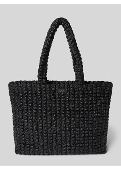 Torba shopper z naszywką z logo model ‘Mhati’ ze sklepu Peek&Cloppenburg  w kategorii Torby Shopper bag - zdjęcie 173578407