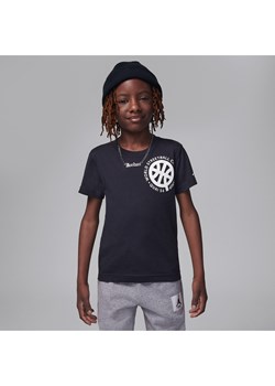 T-shirt dla małych dzieci z nadrukiem Jordan Quai 54 - Czerń ze sklepu Nike poland w kategorii T-shirty chłopięce - zdjęcie 173578428