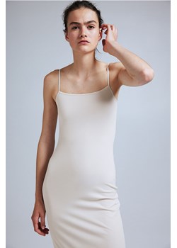 H & M - Sukienka bodycon w prążki - Beżowy ze sklepu H&M w kategorii Sukienki - zdjęcie 173578496