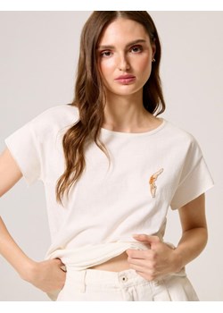 Koszulka VRET Off White XS ze sklepu Diverse w kategorii Bluzki damskie - zdjęcie 173579056