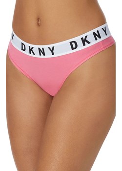 DKNY bawełniane stringi fuksja DK4529, Kolor fuksja, Rozmiar S, DKNY ze sklepu Intymna w kategorii Majtki damskie - zdjęcie 173579088