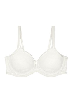 Triumph biustonosz minimizer ecru Signature Sheer W01 EX 10215906, Kolor ecru, Rozmiar 70C, Triumph ze sklepu Intymna w kategorii Biustonosze - zdjęcie 173579097