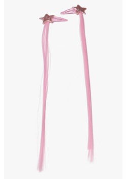 Spinki z  błyszczącymi gwiazdkami dla dziewczynki - różowe ze sklepu 5.10.15 w kategorii Ozdoby do włosów dziewczęce - zdjęcie 173579126