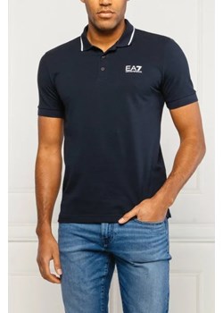 EA7 Polo | Regular Fit ze sklepu Gomez Fashion Store w kategorii T-shirty męskie - zdjęcie 173579347