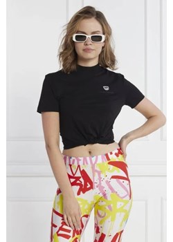 Chiara Ferragni T-shirt | Regular Fit ze sklepu Gomez Fashion Store w kategorii Bluzki damskie - zdjęcie 173579367