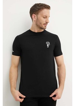 Karl Lagerfeld t-shirt męski kolor czarny z nadrukiem 543221.755400 ze sklepu ANSWEAR.com w kategorii T-shirty męskie - zdjęcie 173580726