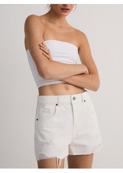 Reserved - Jeansowe szorty - biały ze sklepu Reserved w kategorii Szorty - zdjęcie 173581218