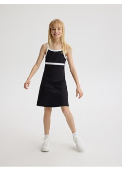 Reserved - Sukienka na ramiączka - czarny ze sklepu Reserved w kategorii Bluzy dziewczęce - zdjęcie 173581249