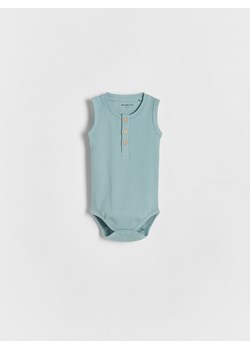 Reserved - Bawełniane body - jasnozielony ze sklepu Reserved w kategorii Odzież dla niemowląt - zdjęcie 173581588