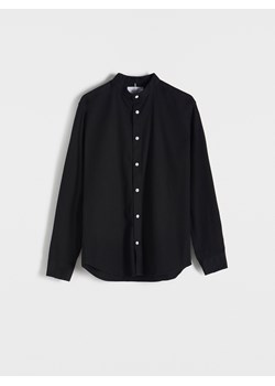Reserved - Koszula super slim fit ze stójką - czarny ze sklepu Reserved w kategorii Koszule męskie - zdjęcie 173582505