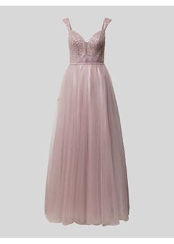 Sukienka wieczorowa z obszyciem cekinami ze sklepu Peek&Cloppenburg  w kategorii Sukienki - zdjęcie 173583936