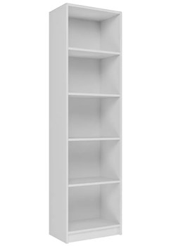 Biały minimalistyczny regał biurowy - Subtil ze sklepu Edinos.pl w kategorii Regały i witryny - zdjęcie 173585156