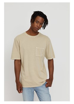 MAZINE Koszulka &quot;Burwood&quot; w kolorze beżowym ze sklepu Limango Polska w kategorii T-shirty męskie - zdjęcie 173587638