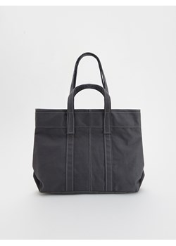 Reserved - Torba na ramię - ciemnoszary ze sklepu Reserved w kategorii Torby Shopper bag - zdjęcie 173588065