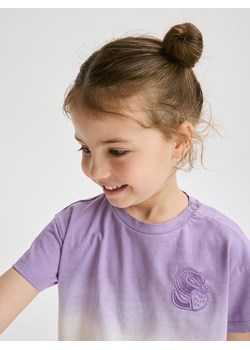 Reserved - T-shirt z efektem ombre - lawendowy ze sklepu Reserved w kategorii Koszulki niemowlęce - zdjęcie 173588168