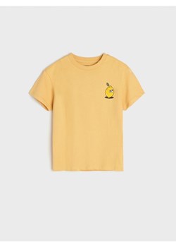 Sinsay - Koszulka - kremowy ze sklepu Sinsay w kategorii T-shirty chłopięce - zdjęcie 173590418