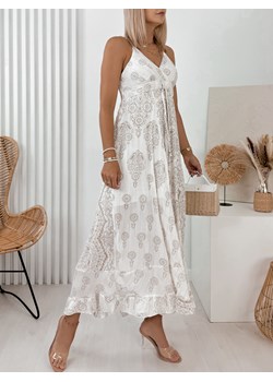 sukienka jarmi ecru uni ze sklepu UBRA w kategorii Sukienki - zdjęcie 173591836