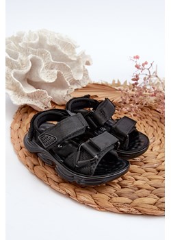 Sandałki Sandałki  Zapinane Na Rzepy Czarne Orretta ze sklepu ZAZOO w kategorii Sandały dziecięce - zdjęcie 173593507