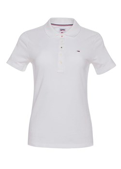 Tommy Hilfiger Koszulka polo w kolorze białym ze sklepu Limango Polska w kategorii Bluzki damskie - zdjęcie 173593726