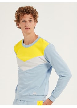 Calida Bluza w kolorze błękitno-żółto-białym ze sklepu Limango Polska w kategorii Bluzy męskie - zdjęcie 173593769