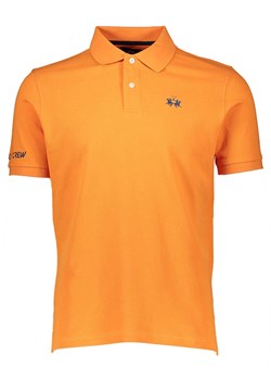 La Martina Koszulka polo w kolorze pomarańczowym ze sklepu Limango Polska w kategorii T-shirty męskie - zdjęcie 173594409