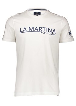 La Martina Koszulka w kolorze białym ze sklepu Limango Polska w kategorii T-shirty męskie - zdjęcie 173594439