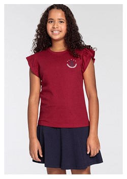 Delmao Koszulka w kolorze czerwonym ze sklepu Limango Polska w kategorii Bluzki dziewczęce - zdjęcie 173594548