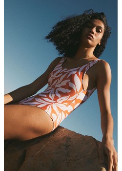 H & M - Kostium kąpielowy High Leg - Pomarańczowy ze sklepu H&M w kategorii Stroje kąpielowe - zdjęcie 173595108