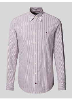 Koszula biznesowa o kroju slim fit z kołnierzykiem typu button down model ‘ROYAL’ ze sklepu Peek&Cloppenburg  w kategorii Koszule męskie - zdjęcie 173595406