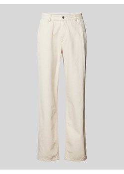 Spodnie o kroju slim fit z elastycznym paskiem model ‘CLAY’ ze sklepu Peek&Cloppenburg  w kategorii Spodnie męskie - zdjęcie 173595457