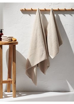 Sinsay - Ręcznik - beżowy ze sklepu Sinsay w kategorii Ręczniki - zdjęcie 173598307