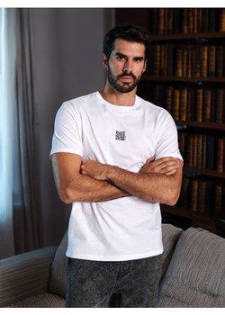 Sinsay - Koszulka - biały ze sklepu Sinsay w kategorii T-shirty męskie - zdjęcie 173598315