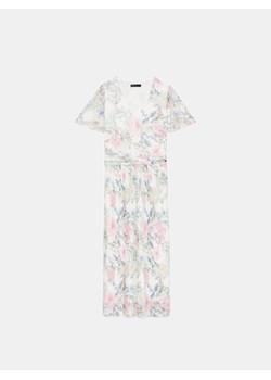 Mohito - Sukienka midi z plisowanym dołem - biały ze sklepu Mohito w kategorii Sukienki - zdjęcie 173599148
