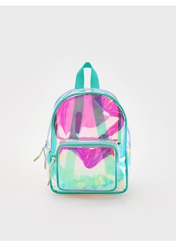 Reserved - Holograficzny plecak z ruchomą aplikacją - wielobarwny ze sklepu Reserved w kategorii Plecaki dla dzieci - zdjęcie 173599305