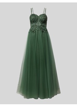 Sukienka wieczorowa z obszyciem kamieniami stras ze sklepu Peek&Cloppenburg  w kategorii Sukienki - zdjęcie 173599738