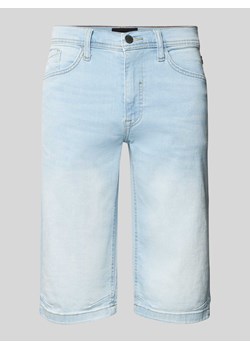 Szorty jeansowe o kroju slim fit z 5 kieszeniami ze sklepu Peek&Cloppenburg  w kategorii Spodenki męskie - zdjęcie 173599839