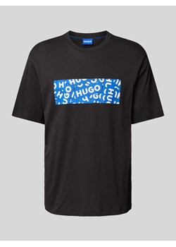 T-shirt z nadrukiem z logo model ‘Nalayo’ ze sklepu Peek&Cloppenburg  w kategorii T-shirty męskie - zdjęcie 173599847