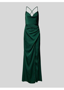 Sukienka wieczorowa z lejącym dekoltem ze sklepu Peek&Cloppenburg  w kategorii Sukienki - zdjęcie 173599937