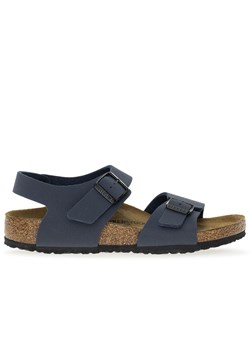 Sandały Birkenstock New York 87771 - granatowe ze sklepu streetstyle24.pl w kategorii Sandały damskie - zdjęcie 173600108