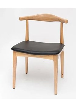 Drewniane tapicerowane krzesło typu hałas - Balton ze sklepu Edinos.pl w kategorii Krzesła - zdjęcie 173602308